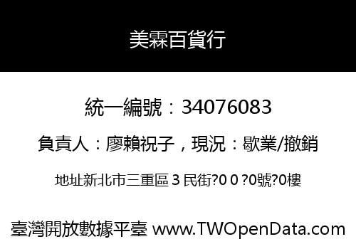 美霖百貨行