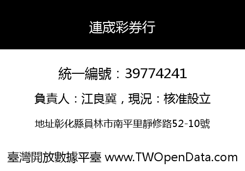 連宬彩券行