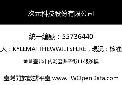 次元科技股份有限公司
