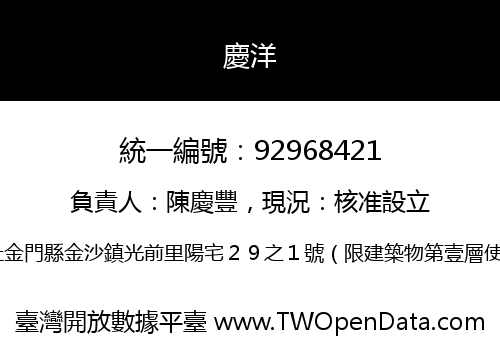 慶洋