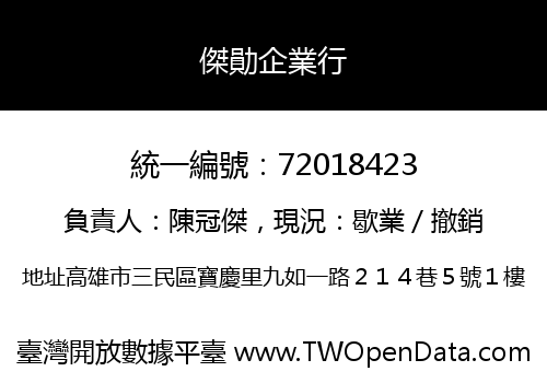 傑勛企業行