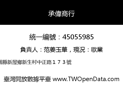 承偉商行