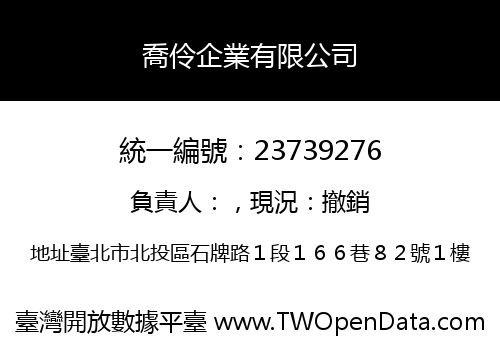 喬伶企業有限公司