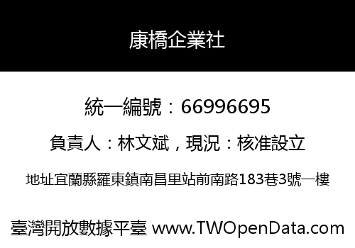 康橋企業社