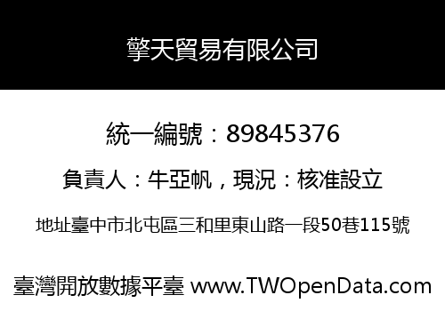擎天貿易有限公司