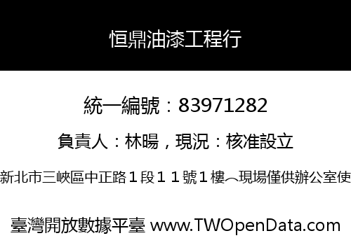恒鼎油漆工程行