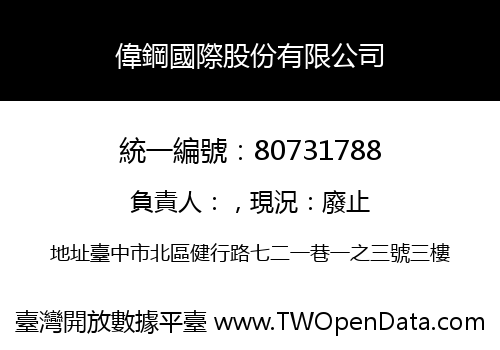 偉鋼國際股份有限公司