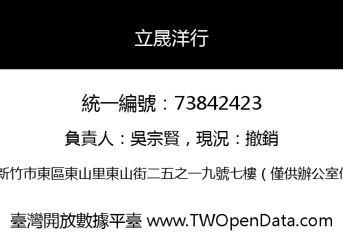 立晟洋行