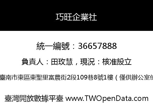 巧旺企業社