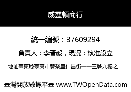 威靈頓商行