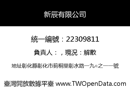 新辰有限公司