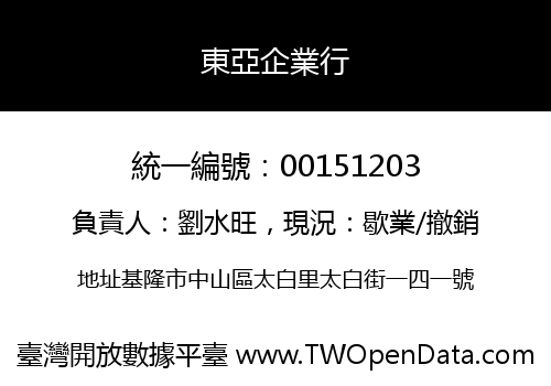 東亞企業行