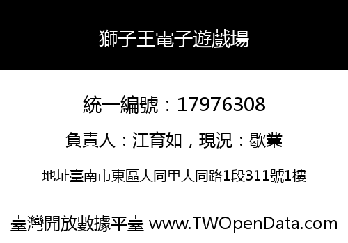 獅子王電子遊戲場