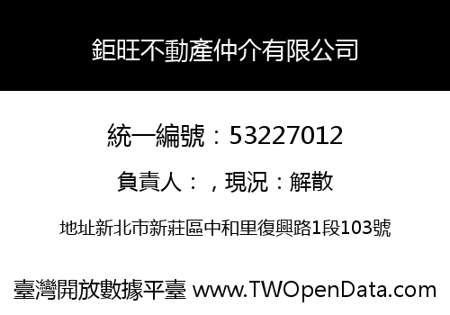 鉅旺不動產仲介有限公司