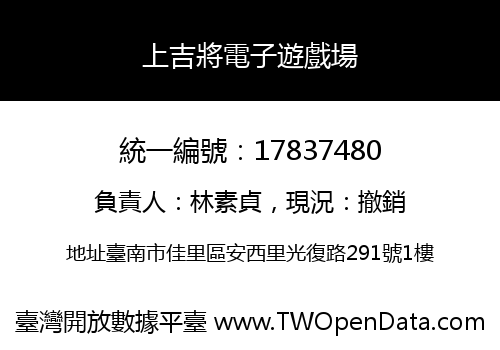 上吉將電子遊戲場