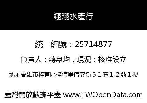 翊翔水產行