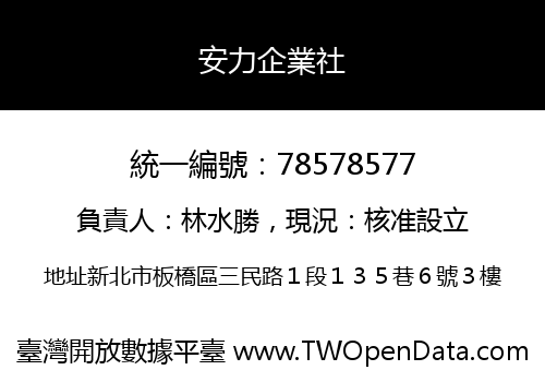 安力企業社