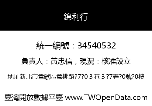 錦利行
