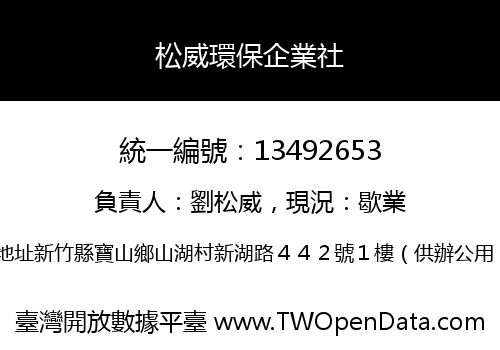 松威環保企業社