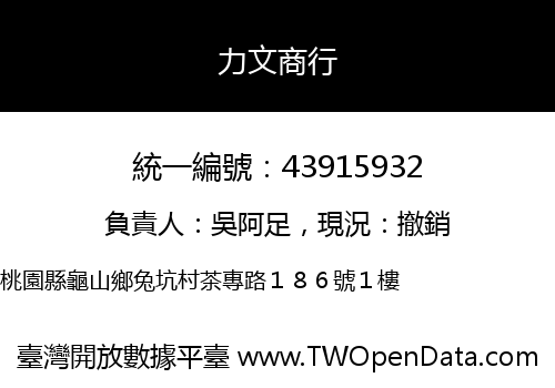 力文商行