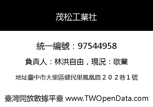 茂松工業社