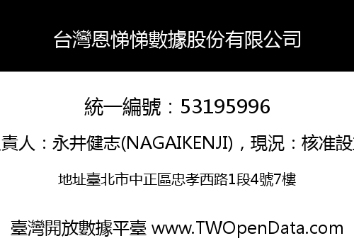 台灣恩悌悌數據股份有限公司