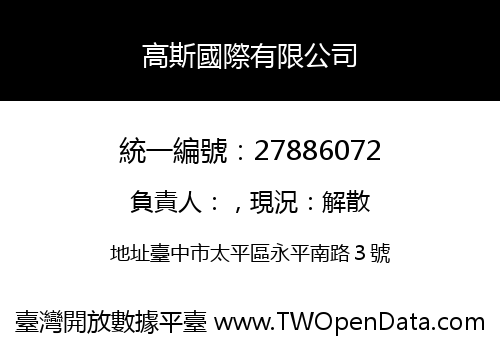 高斯國際有限公司