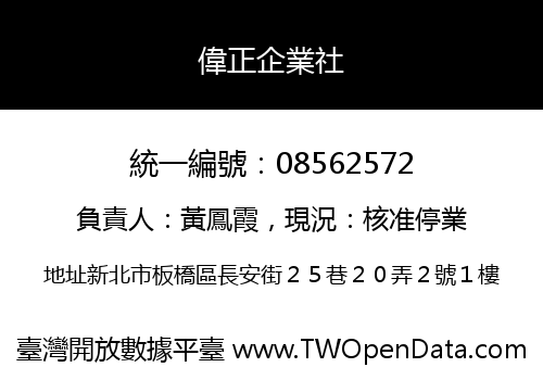 偉正企業社