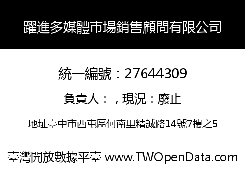 躍進多媒體市場銷售顧問有限公司