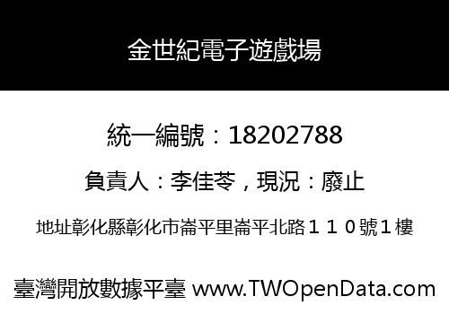 金世紀電子遊戲場
