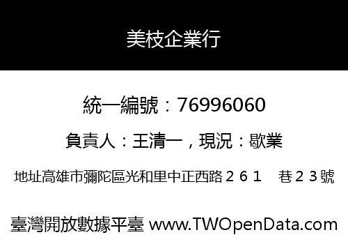 美枝企業行