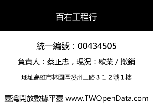 百右工程行