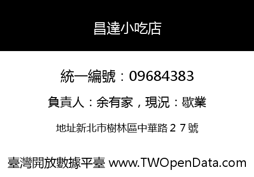 昌達小吃店