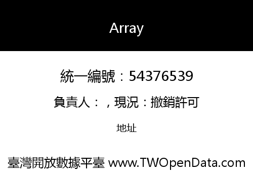 Array