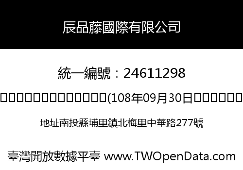 辰品藤國際有限公司