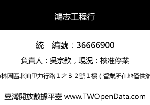鴻志工程行