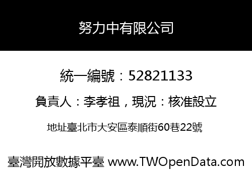 努力中有限公司