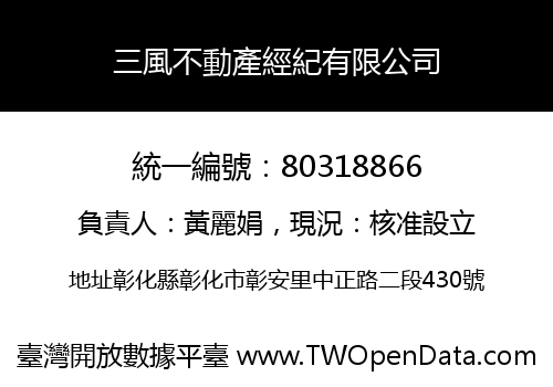 三風不動產經紀有限公司