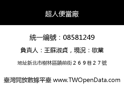 超人便當廠