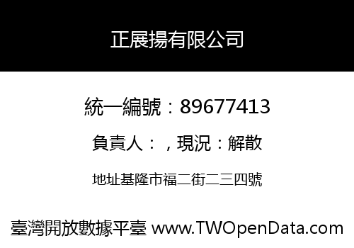 正展揚有限公司