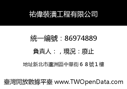 祐偉裝潢工程有限公司