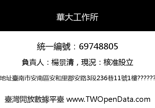 華大工作所