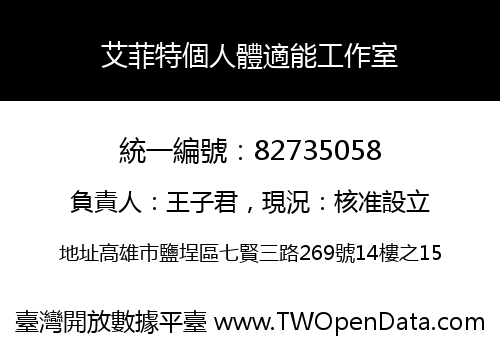 艾菲特個人體適能工作室