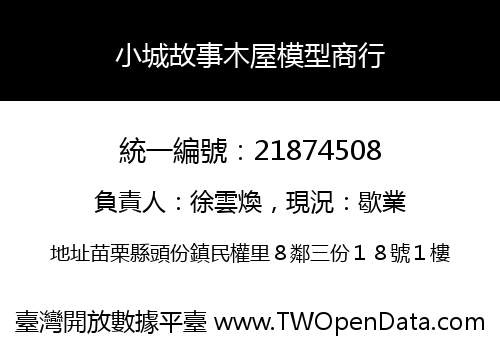 小城故事木屋模型商行