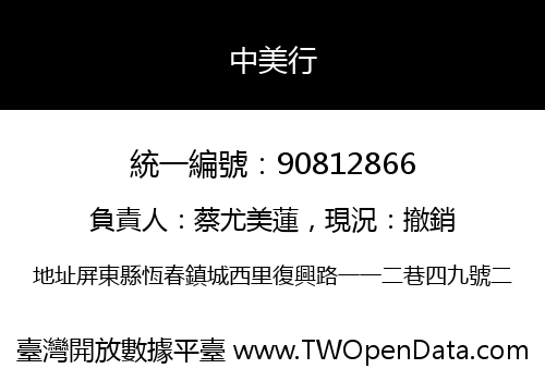 中美行