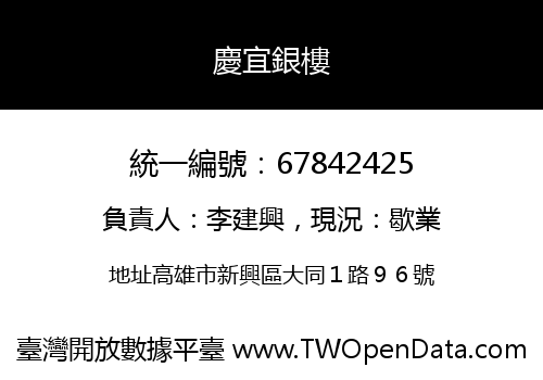 慶宜銀樓
