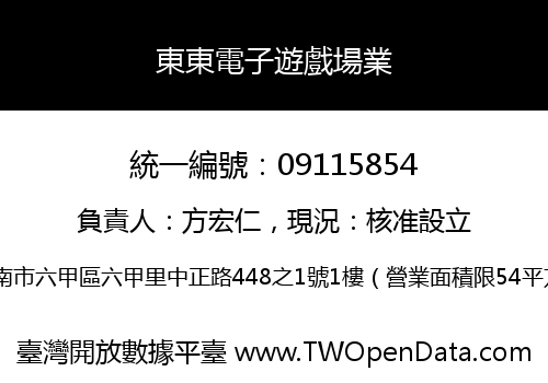 東東電子遊戲場業
