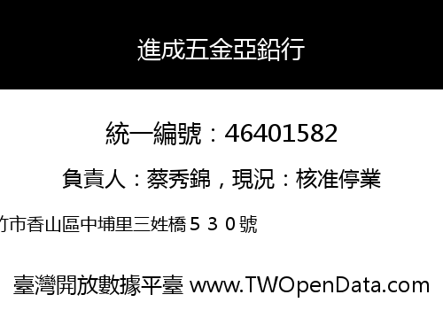 進成五金亞鉛行