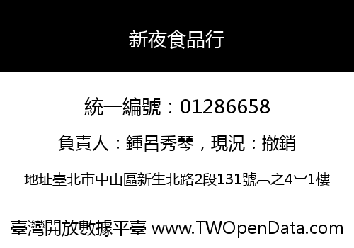 新夜食品行
