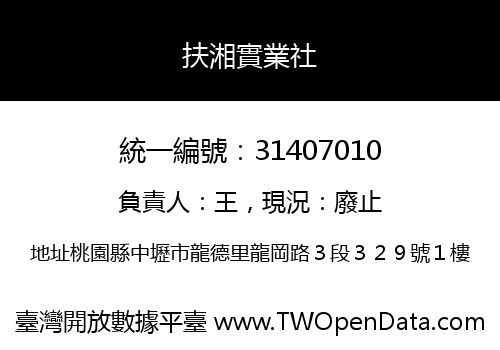 扶湘實業社